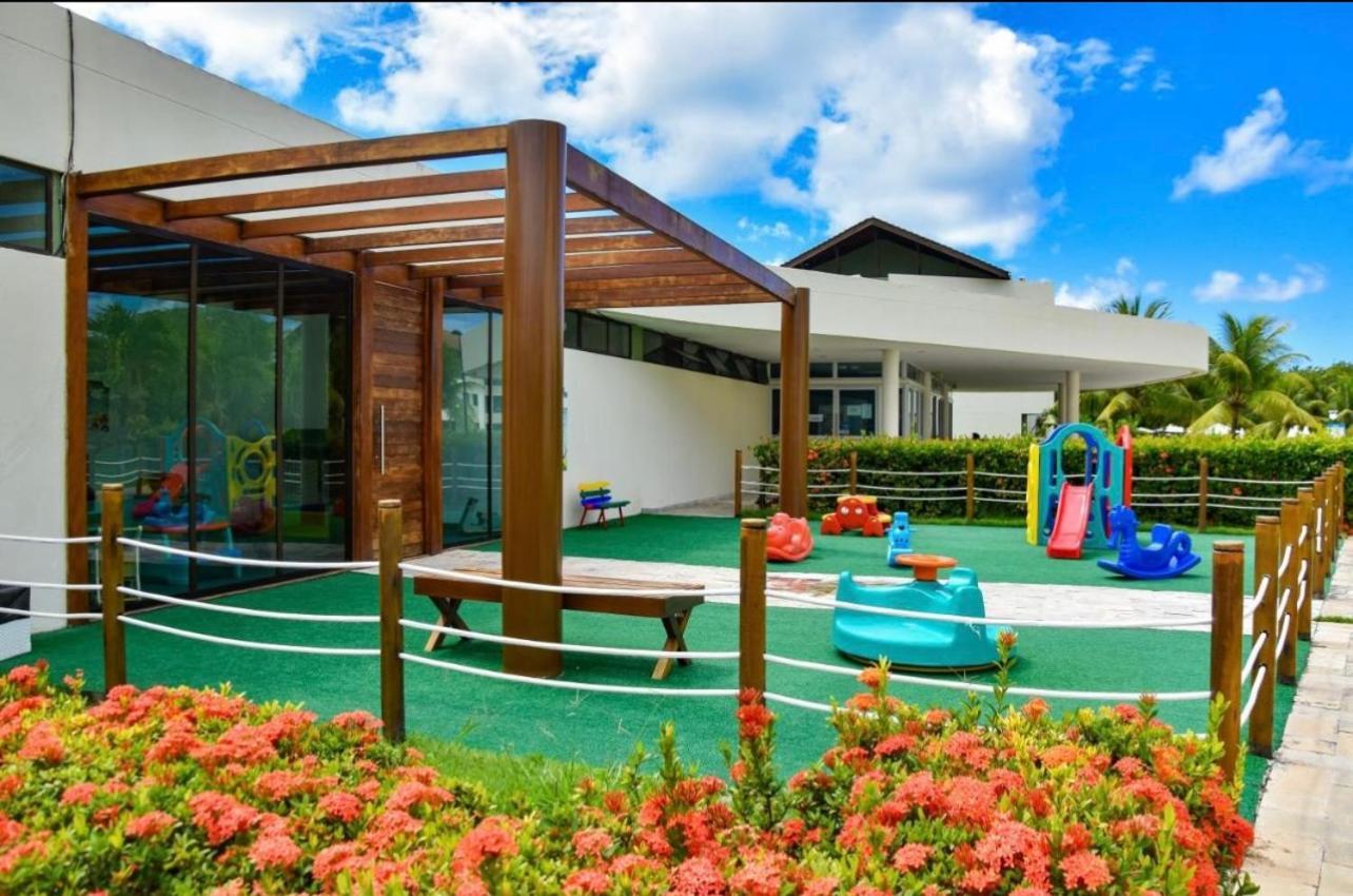 Flat Beira Mar - Carneiros Beach Resort 타만다레 외부 사진