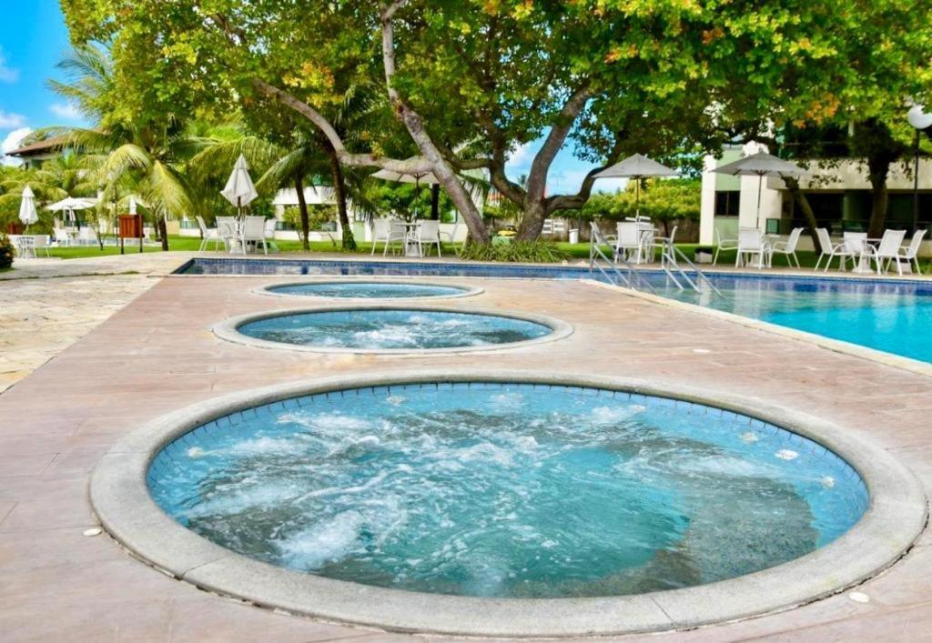 Flat Beira Mar - Carneiros Beach Resort 타만다레 외부 사진