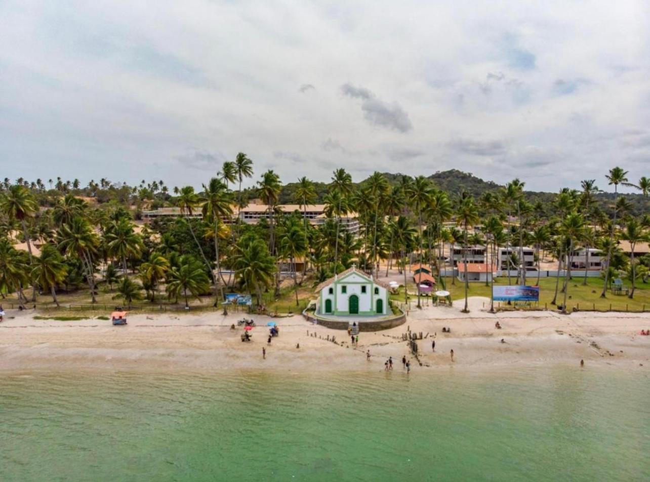 Flat Beira Mar - Carneiros Beach Resort 타만다레 외부 사진