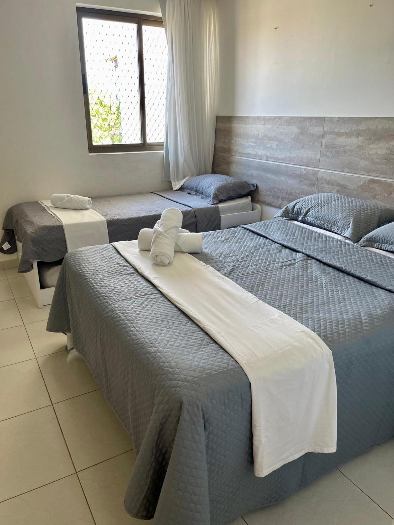 Flat Beira Mar - Carneiros Beach Resort 타만다레 외부 사진